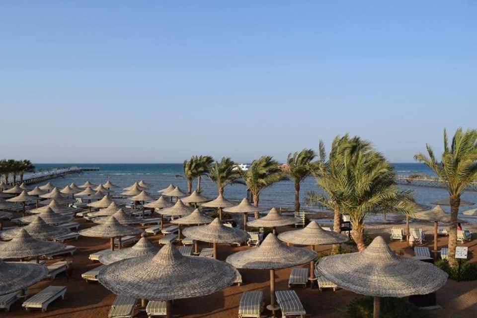 Comfortable Studio In Hotel Karma With Private Beach And Pools Family Only Or Female Hurghada Exteriér fotografie